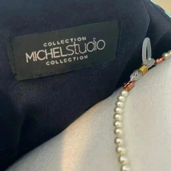 [3XL/24]MichelStudio Collection Blue Tie Dye  Sleeveless MIDI Dress - Picture 8 of 11